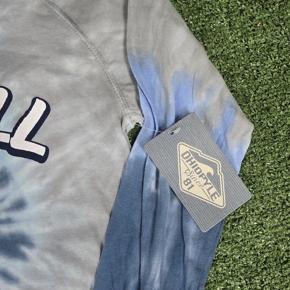 OHIOPYLE | 100% COTTON HOODED TYE DYED LIGHTWEIGHT LONG SLEEVE SHIRT w\ POCKET - Picture 9 of 13